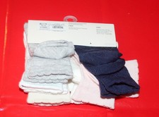 Cat Jack Crew Socks Size 4T-5T Shoe Size 8-11 Multicolored 6 Pairs NEW