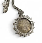 Vintage Morgan Silver Dollar Pendant Necklace – 1921 Coin