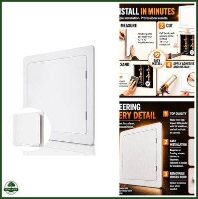 Morvat Access Panel 12x12 Inch for Drywall & Ceiling with Door, Heavy-Duty Durab