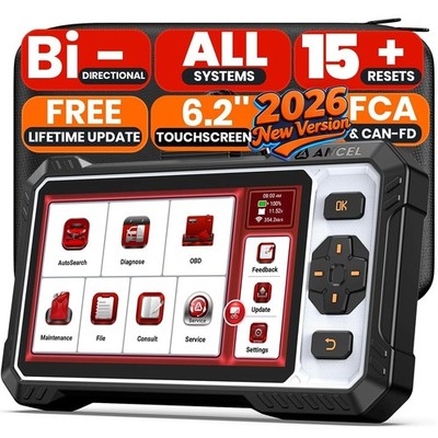 ANCEL FX6100 Bidirectional Scan Tool Full System OBD2 Diagnostic Scanner Coding