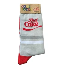 Diet Coke Crew Socks  Coca-Cola SIZE 8-12