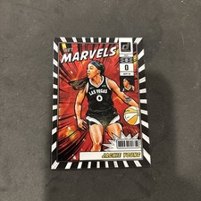 2025 #15 Jackie Young Panini Donruss WNBA Net Marvels Black Insert Aces