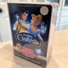 Disney Movie CINDERELLA VHS Replica Mini Case display Figure CINDERELLA Figure!