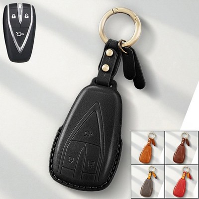 Genuine Leather Car Key Case Cover Bag For Changan CS35 PLUS CS75 PLUS CS55 PLUS