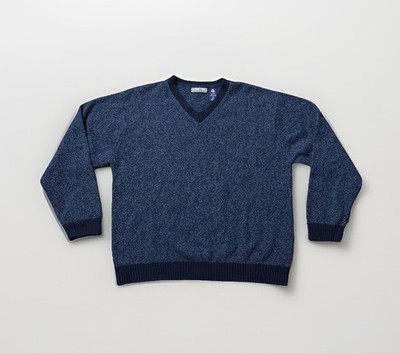 Structure Mens Y2K 100% lambswool sweater XL Preppy Old Money Vintage inspired