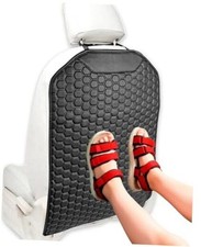 Kick Mat Back Seat Protector - Car Back Seat Cover for Kids Feet - Black