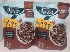 Seven Sundays Sunflower Gluten Free Cereal with Real Cocoa, 8 Oz EA 2 Pack ~New~