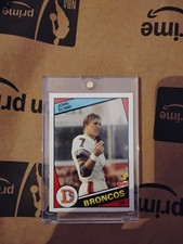 1984 Topps John Elway Rookie RC #63 Broncos