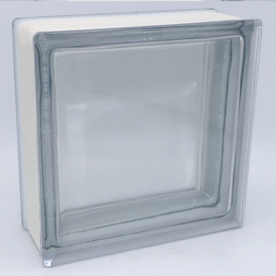 Fuchs Design THERMO BLOCK Slim Ug 1,0 Design Glasbaustein Vollsicht, 19x19x8 cm