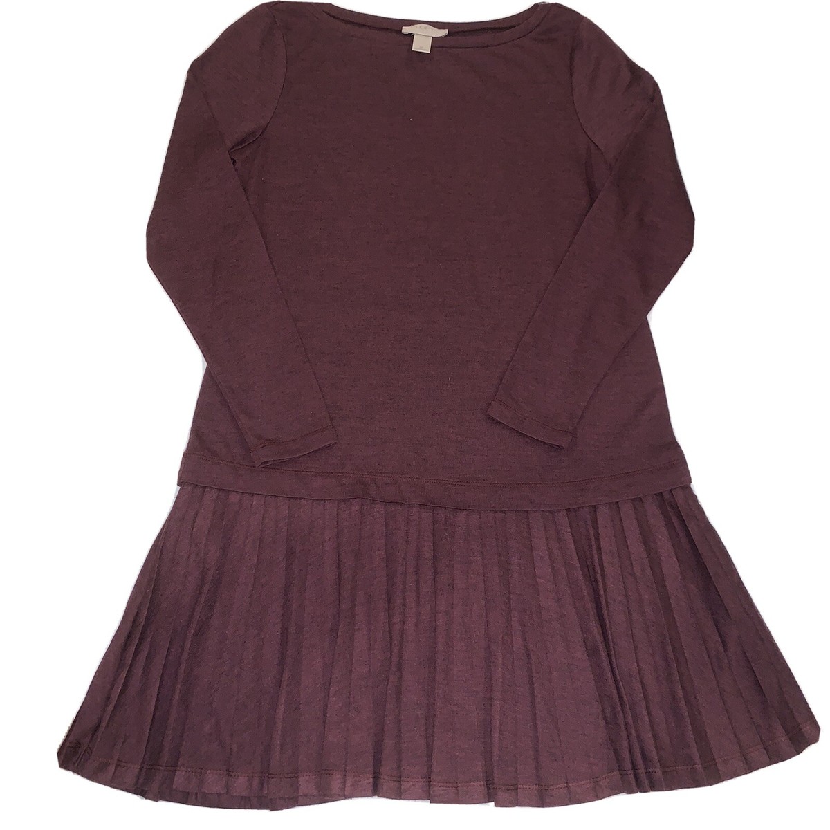 Banana Republic Red Burgundy Tweed Dress sz S