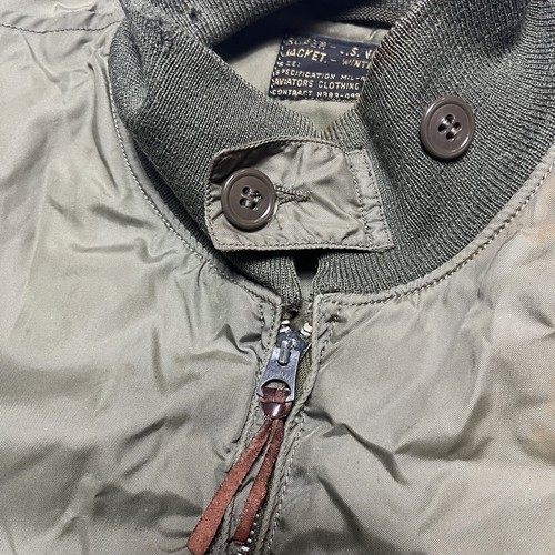 Vintage Military G-8 Bauer US Navy Bomber Tanker Jacket Winter Flying Suit WEP - Picture 5 of 14