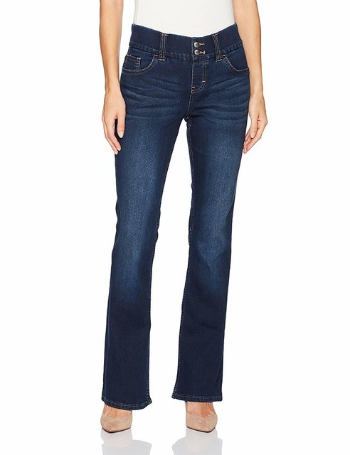 Jean Women Size 18 Wm Waist 40 Riders By Lee Boot Cut Comfort