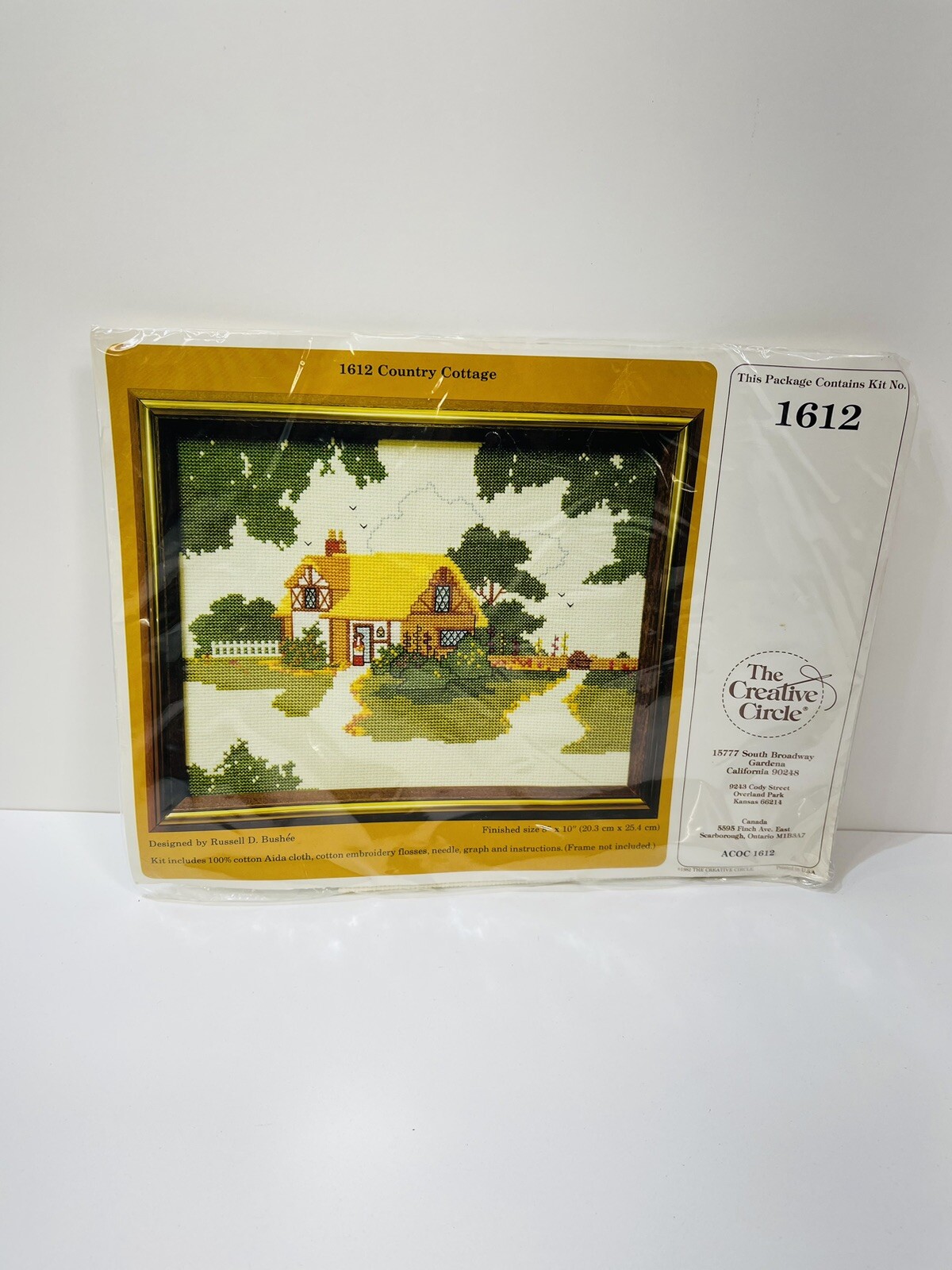 Vintage The Creative Circle #1612  Country cottage New Sealed