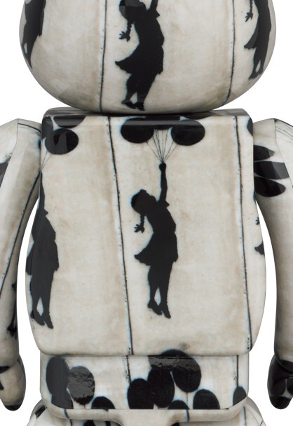 MEDICOM TOY - Taka　2018JAPAN - Banksy Flying Balloo MEDICOM TOY BE@RBRICK Flying Balloons Girl 100％ & 400