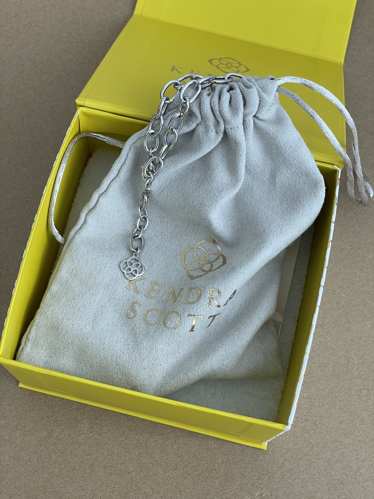 Kendra Scott Violet Silver Statement Necklace In … - image 9