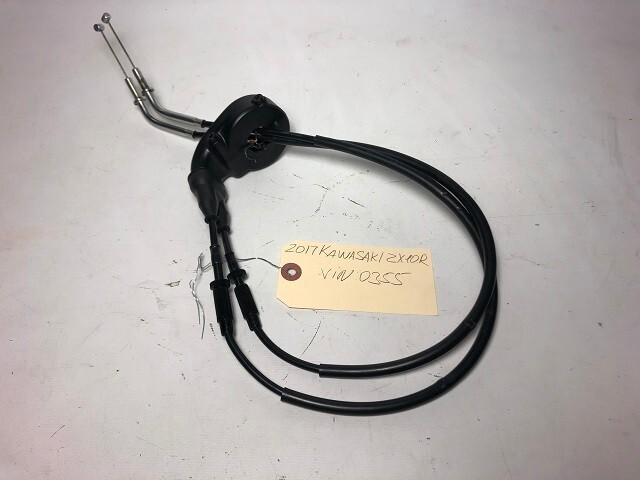 2016 + Kawasaki ZX-10RR ZX-10R THROTTLE CABLE WITH CASE OEM | eBay
