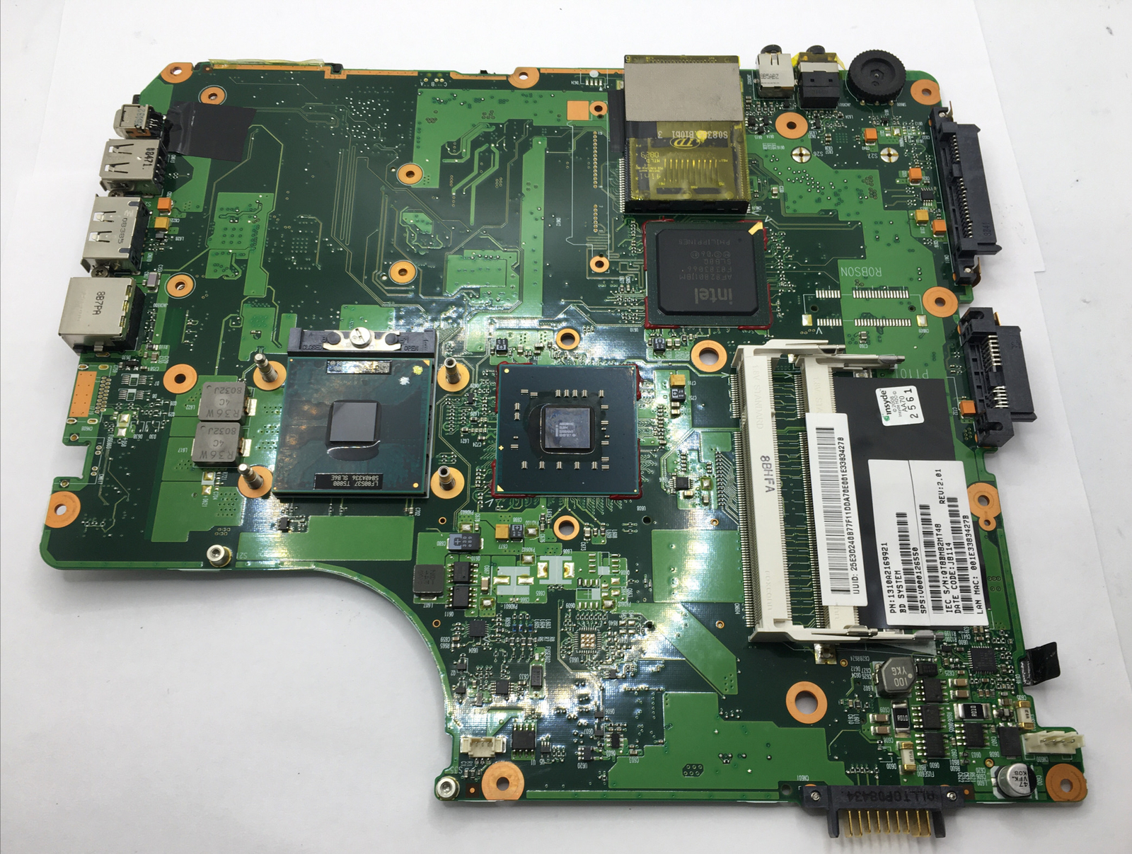 Scheda Madre Per Toshiba Satellite C870D / C875D | AMD, Socket FS1, DDR3, 2 Slot, UMA