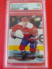2016 Upper Deck Young Guns 520 Jakub Vrana PSA 9 Washington Capitals 