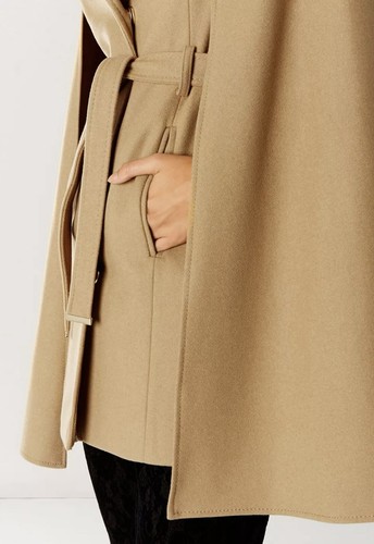 Coast ostaria camel cape coat Size 16 RRP £195 - Picture 7 of 8