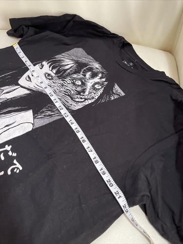 Tomie junji ito Collection Crunchyroll Classic T Shirt, Unisex Black Tee Size XL - 第 5/9 張圖片
