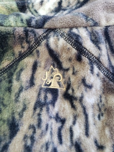 Rocky Sent IQ Atomic Men's Size L Fleece 1/4 Zip Realtree Camo Sweatshirt EUC - Picture 7 of 11