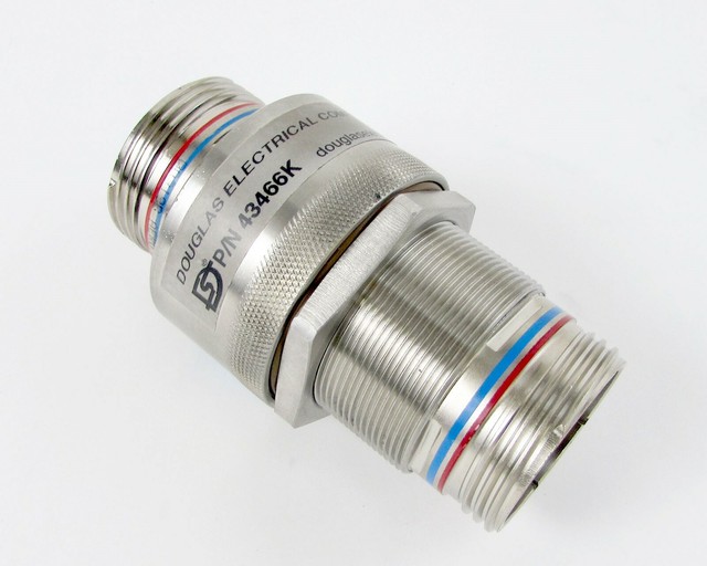 Douglas Electrical 43466K Hermetic Feed Through Connector B/H D38999 ...