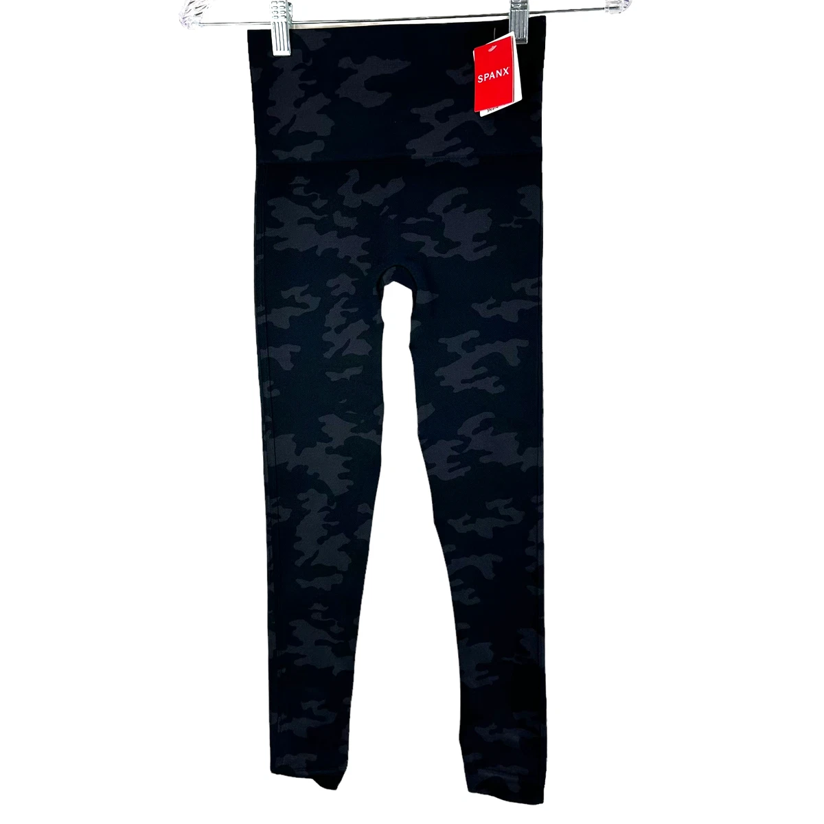 SPANX, Pants & Jumpsuits, Spanx Look At Me Now Seamless Leggings In Green  Camo