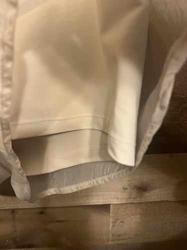 Never Not Hustling Womens Shorts w/ Compression Liner Light Beige XL - Picture 2 of 5