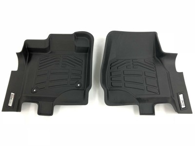 Custom Black Front Floor Mats For 2015 2019 Ford F150 Super Crew