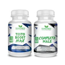 Sundhed Natural Testo Boost Max & Complete Male