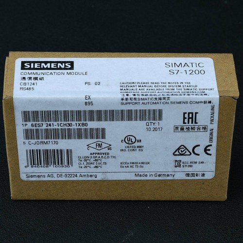 1PC Siemens 6ES7 241-1CH30-1XB0 6ES7241-1CH30-1XB0 New In Box Expedited Shipping - Picture 2 of 4