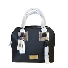 Andrew Marc Marc New York Black Satchel Handbag 14” X 11” X 6”