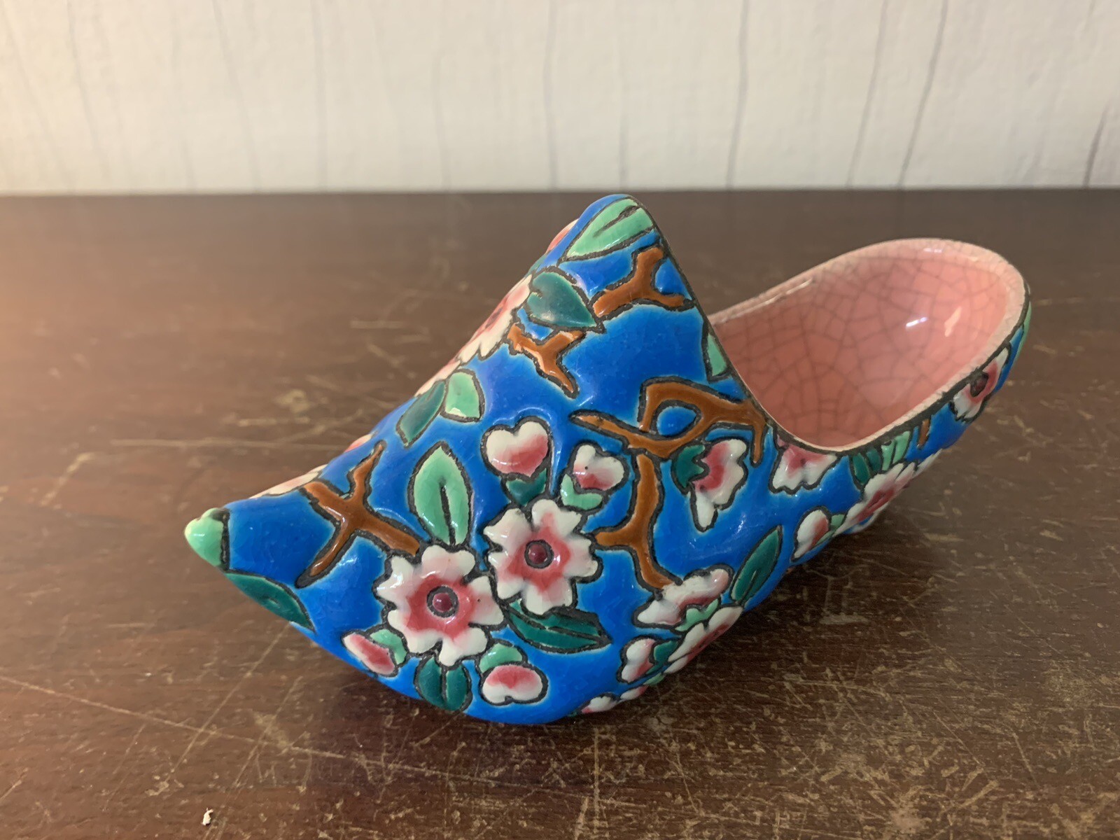 Zueco Azul Cielo Emaux De Longwy Modelo1