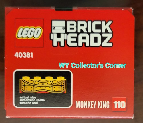 Retired LEGO BrickHeadz Set 40381 Monkey King #110 New & Factory Seal 5702016656749 | eBay