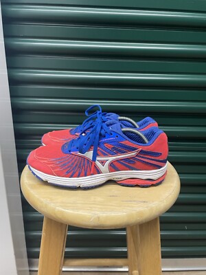 Mizuno Wave Sayonara Running Shoes Sneaker Women’s Size US Blue Orange 