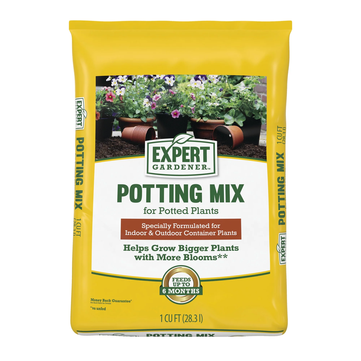 Potting Mix for Indoor & Outdoor Potted Plants, 1 Cu Ft | eBay