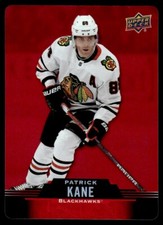 2020-21 Upper Deck Tim Hortons Red Die Cut Patrick Kane Chicago Blackhawks