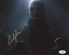 Andy Serkis Star Wars Snoke Autographed Signed 8x10 Photo ACOA  2020-4