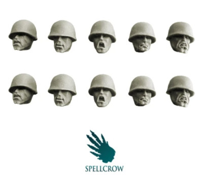 Guards Heads in M1 Helmen Spellcrow