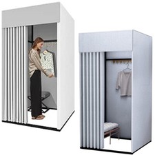 Pool Side Clothes Changing Room Portable Privacy Cabana Camping Sun Shelter Grey