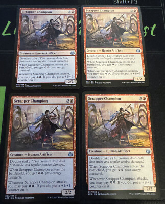 Scrapper Champion x4 Aether Revolt Magic the Gathering MTG