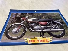 Suzuki T20 Super Six 250 1966 Card Motorcycle Passion Collection Atlas