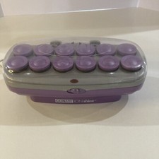 CONAIR ION SHINE CHV14IX PURPLE LARGE 12 HOT ROLLERS CURLERS BEAUTY PAGEANT
