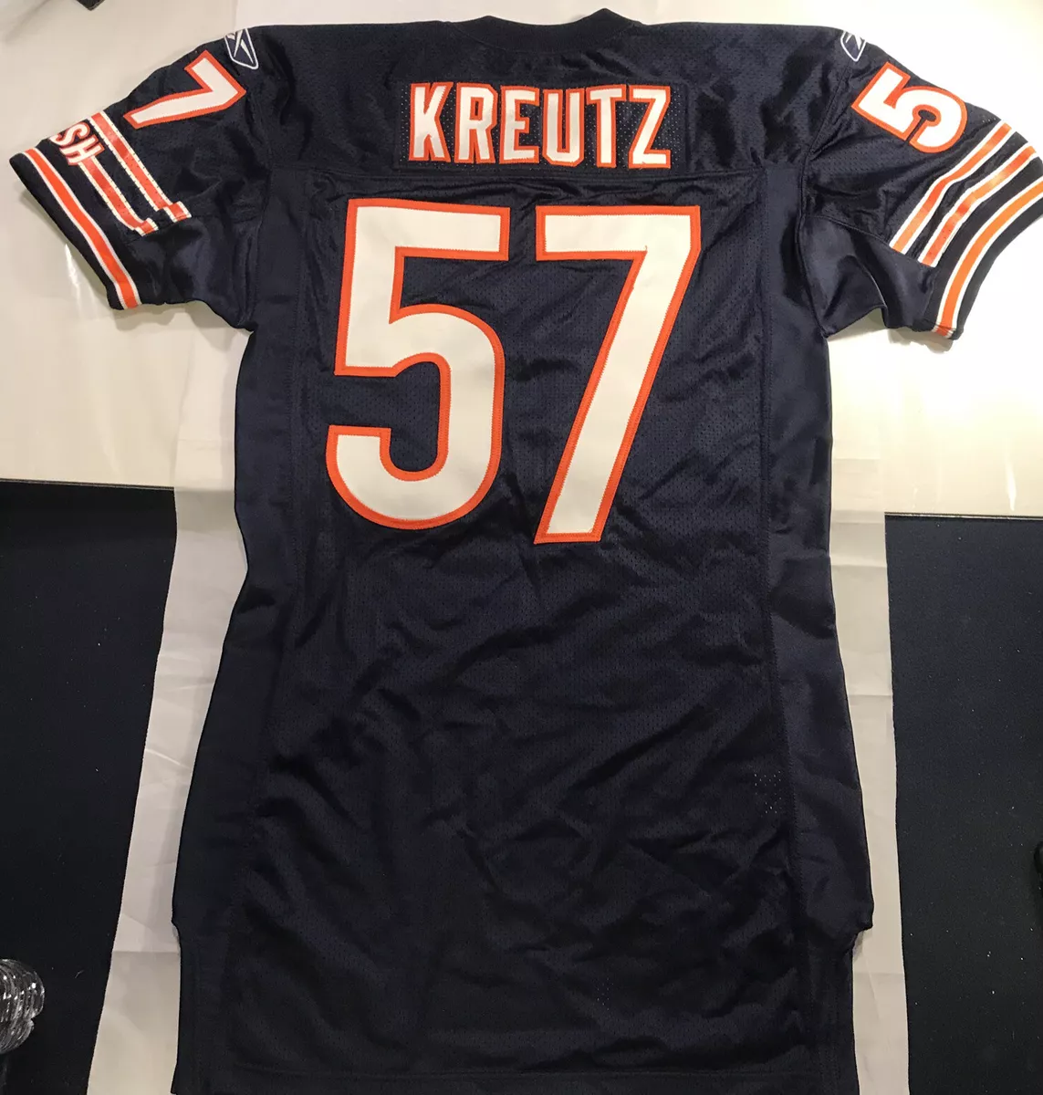 Rare Chicago Bears Olin Kreutz Player Game Issued Jersey Real