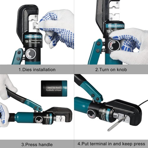 Cable Railing Kit 1/8 Stainless Steel Wire Rope Deck Railing Crimping Tool Swage - 第 13/13 張圖片