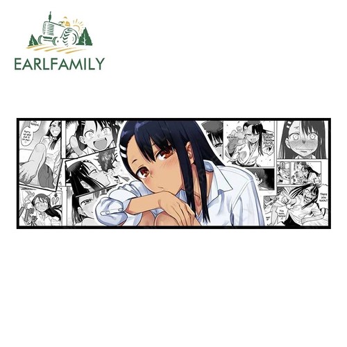 EARLFAMILY 5.1" Ijiranaide Nagatoro San Slap Car Accessoire Sticker Camper decor - Picture 5 of 23