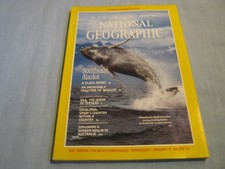 NATIONAL GEOGRAPHIC January 1984  ALASKA Whal...