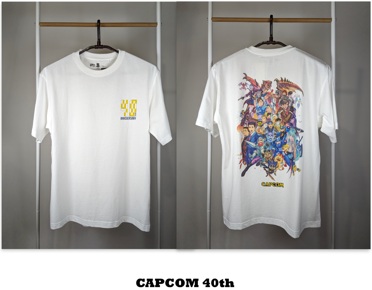 Fast Ship!】UNIQLO CAPCOM 40TH KOSUKE KAWAMURA UT OVERSIZED Fast Ship!】UNIQLO CAPCOM 40TH KOSUKE KAWAMURA UT OVERSIZED