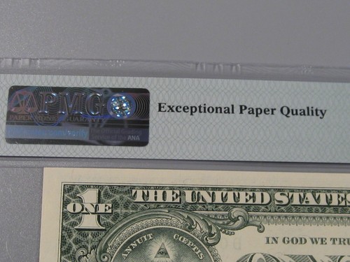 2 CU Crisp Consec Serial # ⭐STAR⭐ $1 FRN 1999 Notes PMG CU64,65EPQ Fr#1924-D⭐Cle - Picture 14 of 20
