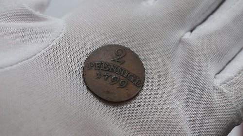 🧭 🇩🇪 GERMANY SAXE WEIMAR 2 PFENNIG 1799 B66 #310 - Vídeo 1 de 1